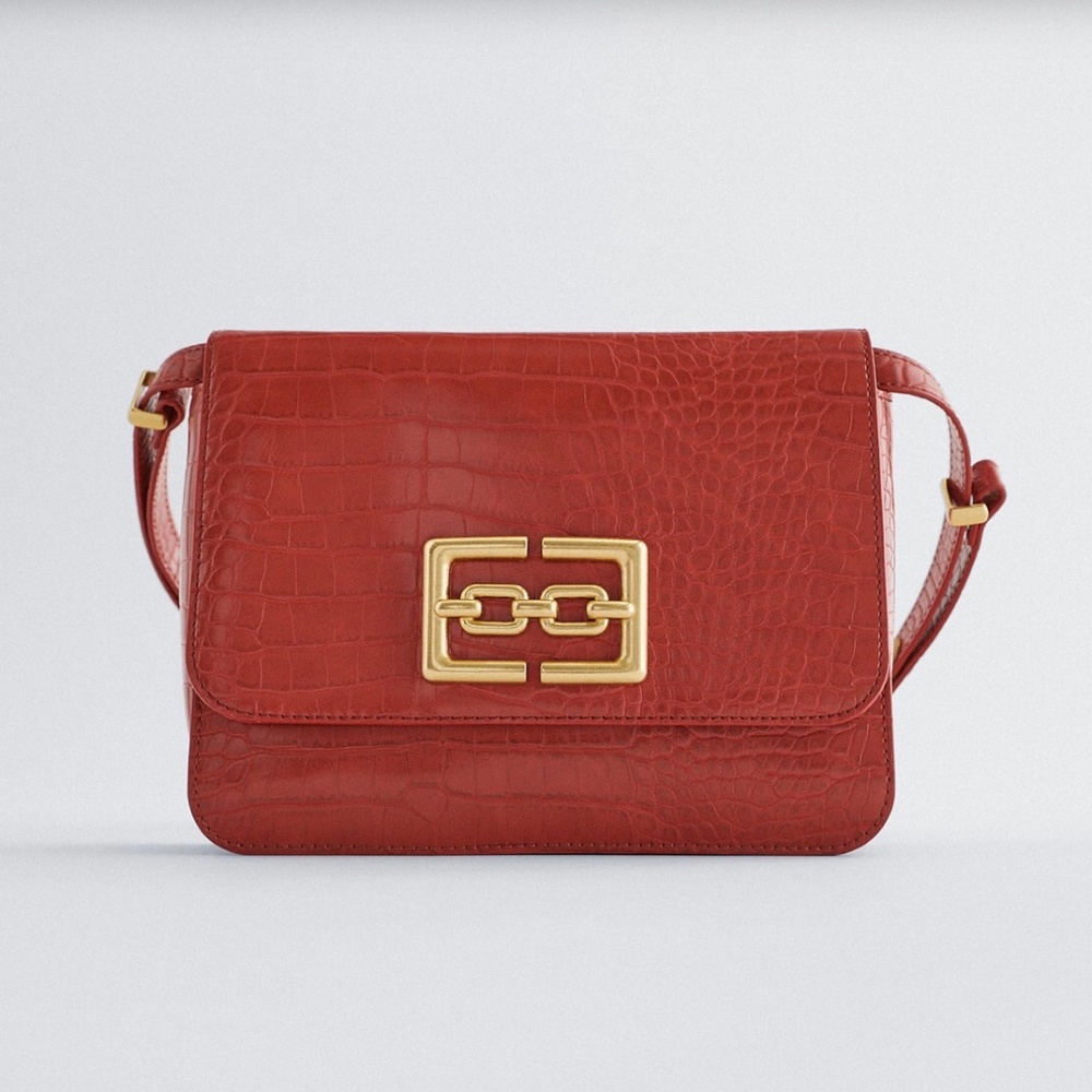 ZARA red handbag